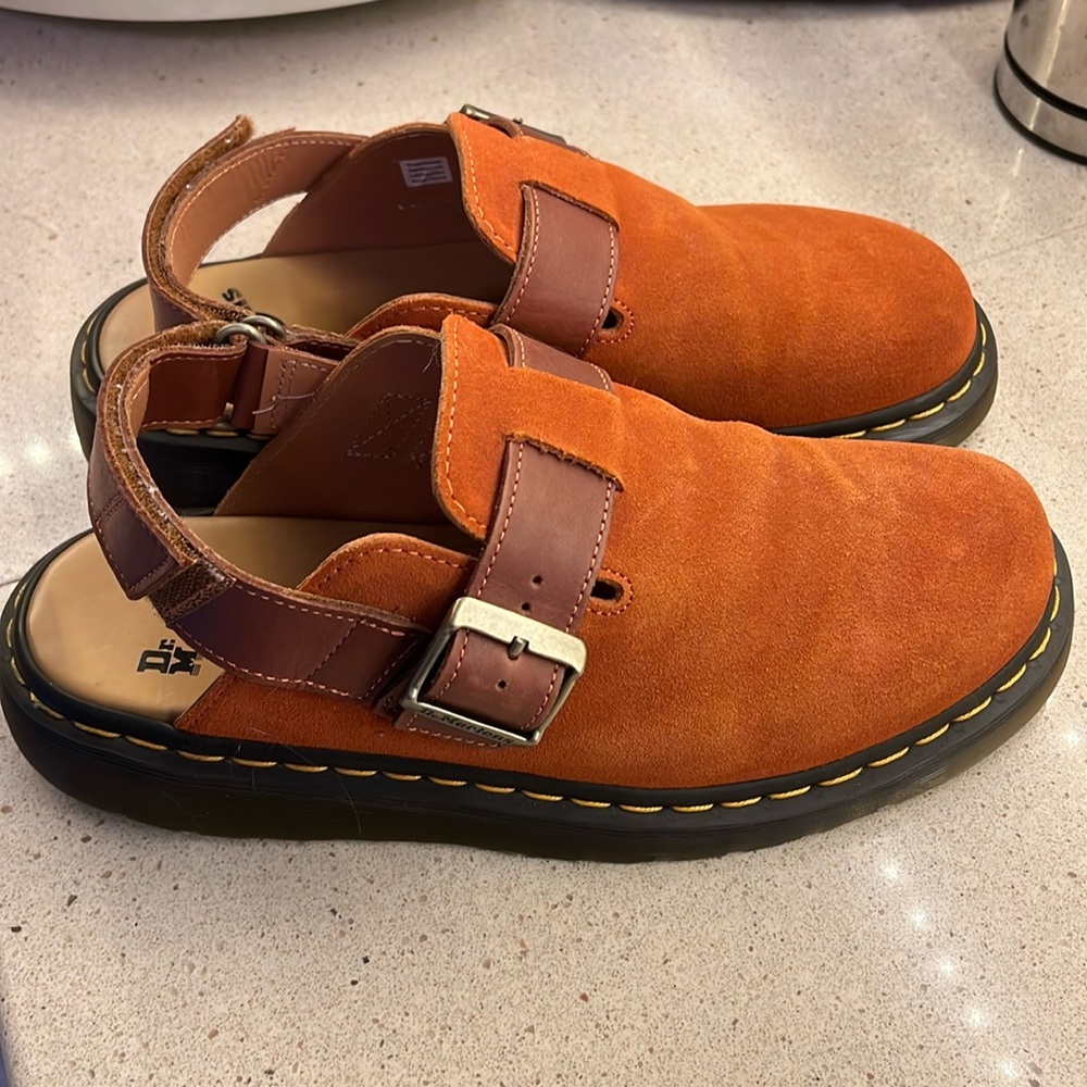 Doc Marten Jorge clogs.
